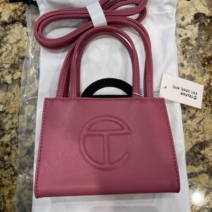 Brand New Telfar Bag Color Corned Beef